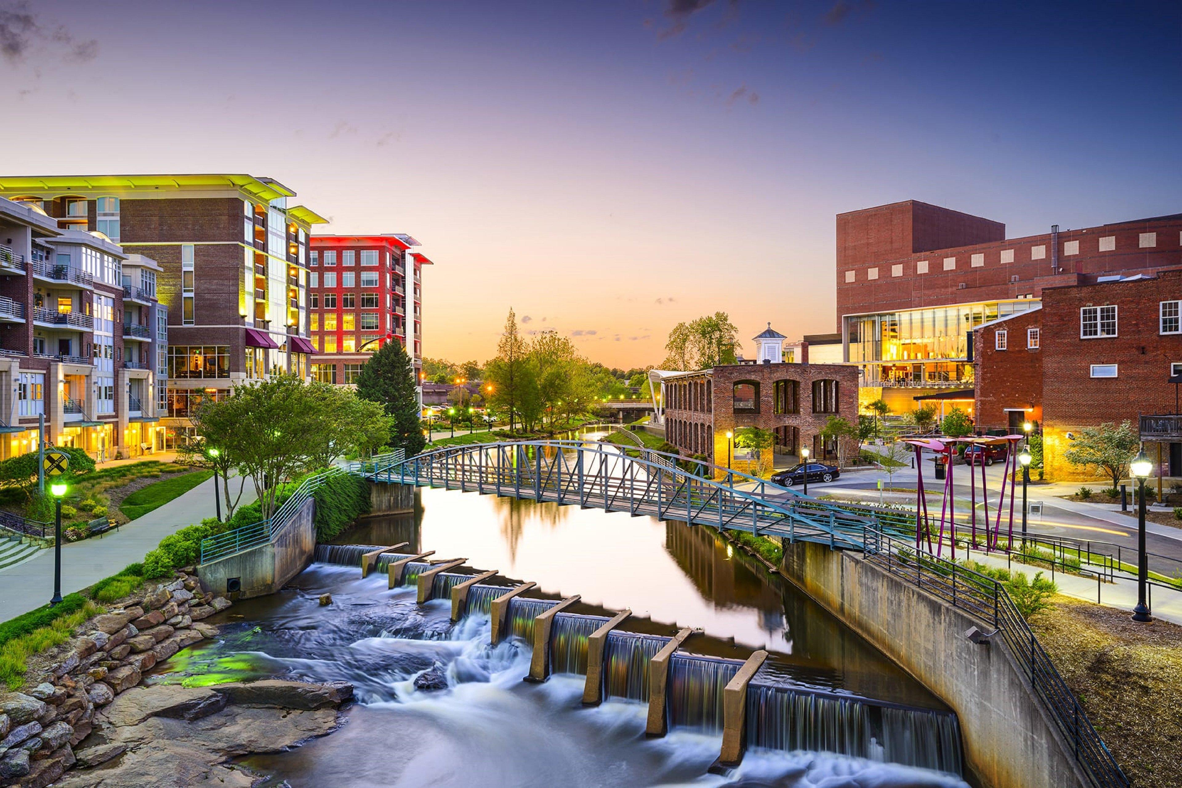 Hampton Inn&Suites Greenville-Downtown-Riverplace Buitenkant foto