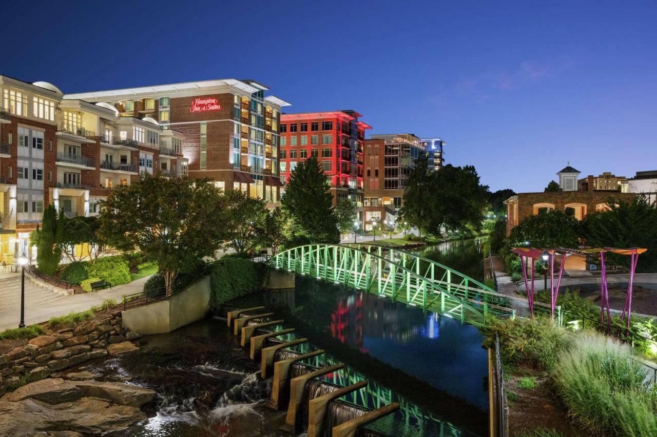 Hampton Inn&Suites Greenville-Downtown-Riverplace Buitenkant foto